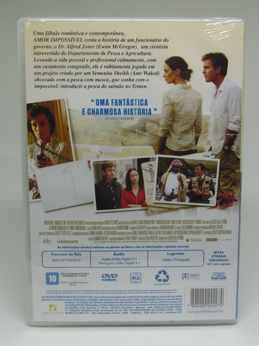 Dvd Amor Impossível Lacrado + 2 Filmes Conforme Anuncio
