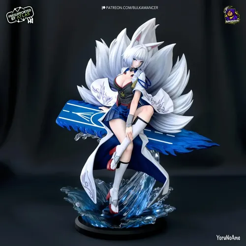 Kaga Azur Lane Anime Manga Estátua Figura Resina Premium
