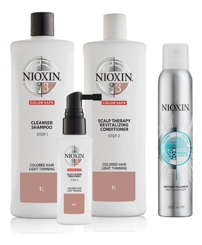 Nioxin Big Trio Volumen Sist  3 1l + Instant Fullness 180 Ml