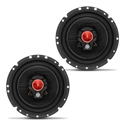 Bomber Bbr Triaxial 6 Polegadas 100w Rms Cor Preto