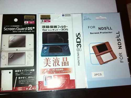Pack 2 Laminas Protectora De Pantalla Dslite Dsi
