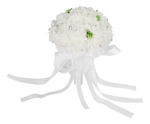 Nihay Ramo De Flores Uk Plug S Bouquet, Boda, Novia, Espuma