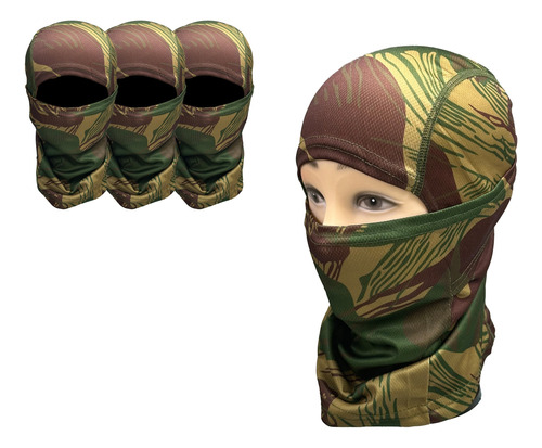 Pack 3 Balaclava Pasamontañas Protector Tactico Bandana  