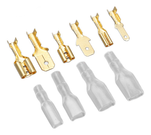 Kit De Sortimento De Terminais De Conector De Fio De Latão F