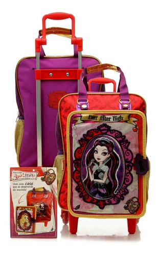 Mochila G Rodinhas Ever After High Especial 16z Original