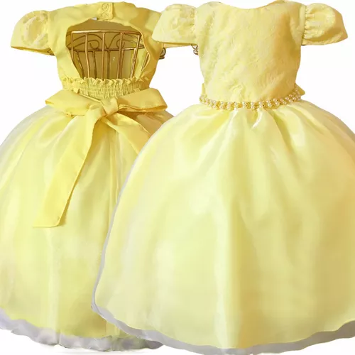 Vestido Cinderela Frozen Infantil de Princesa Daminha Formatura Aniversário