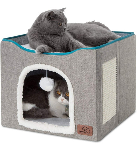 Cama Iglu Para Mascotas Gato Y Perro Pequeño - Comodidad Y 