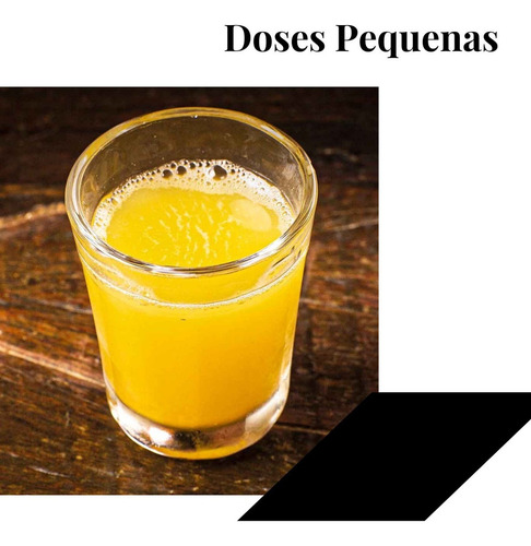 Copo De Vidro Dose Shot C/ 06 Americano - Nadir Figueiredo Cor Transparente