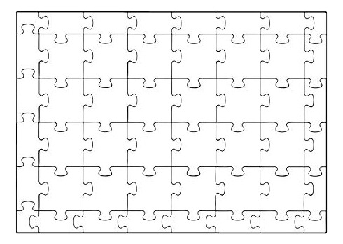 Productos Hygloss Comunidad De Blank Puzzle - 4vsyh