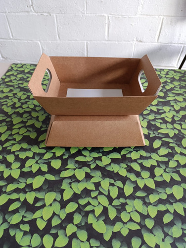 Cesta Para Chocolates E Mimos, Tam. M - 15unid, Kraft; Cx008