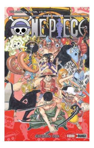 One Piece Tomo N.64 Panini Anime Español