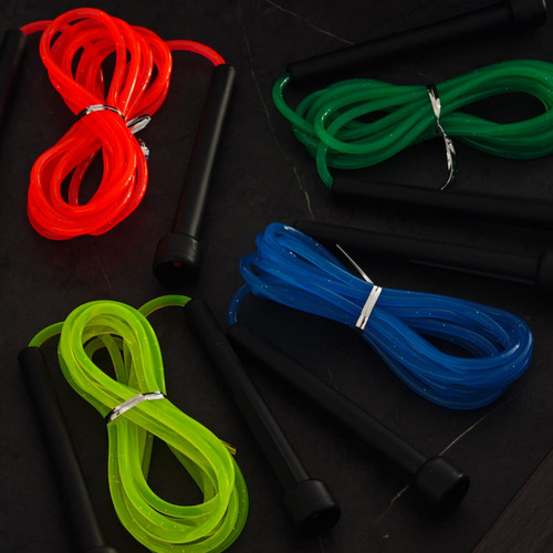 Pack 4 Cuerda Para Saltar Box Gym Casa Gimnasio Ejercicio Surtido