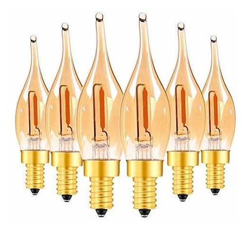 Focos Led - Led Vintage Edison Bulb Candelabra E12 Base C22t