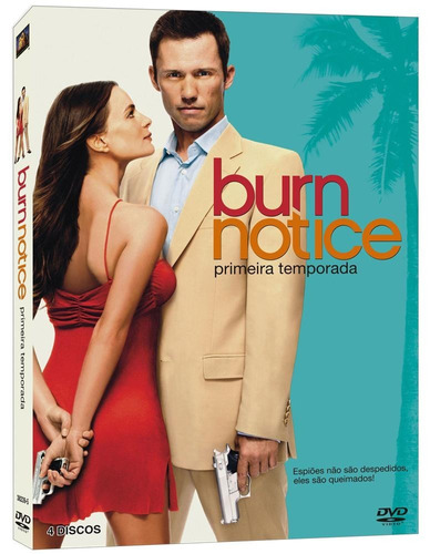 Burn Notice - Operação Miami 1ª Temporada - Box Com 4 Dvds