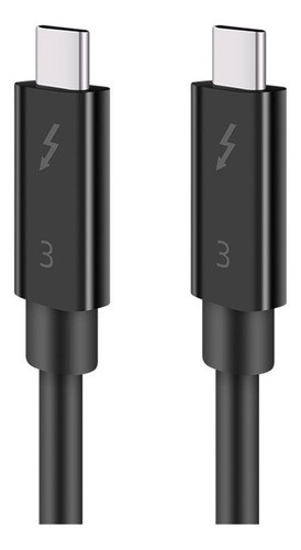 Cabo Typec Para Thunderbolt 3 Cabo De Dados 40gbps Velocidad