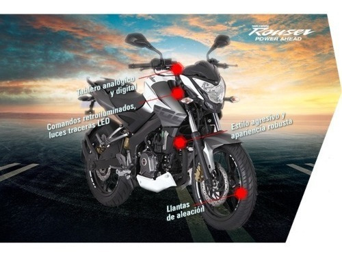 Imagen 3 de 4 de Rouser Ns 200 - Nueva 2023