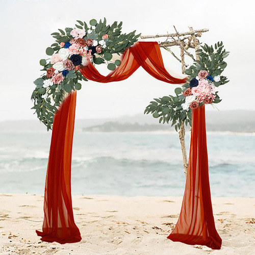 Telón De Fondo De Boda Con Diseño De Arco De Boda, Duradero