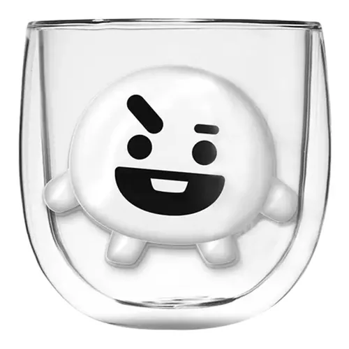 Tazas De Vidrio Bt21, Bts (Usado)