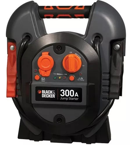 ARRANCADOR DE BATERIAS DE COCHE 12V BLACK&DECKER, Envío 48/72 horas