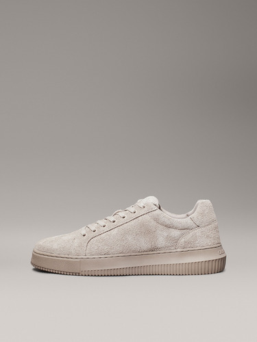 Zapatillas Chunky Cupsole Low Suede Beige Calvin Klein