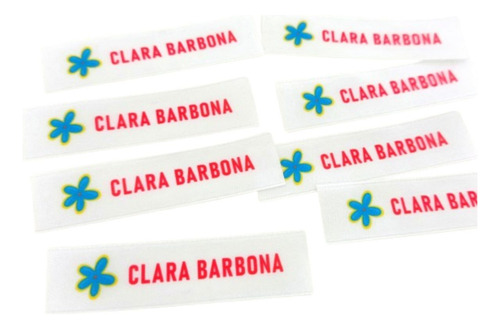 2 X30 Etiquetas Personalizadas Para Ropa P/pegar Con Plancha