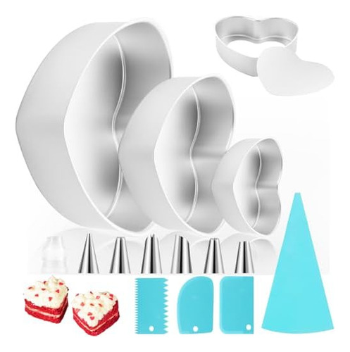 El Juego De Moldes Para Pasteles De 15 Piezas Incluye 3 Mold
