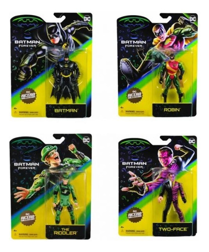 Dc Retro Collection Batman Forever 4pack