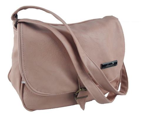 Cartera Bandolera De Cuerina Manija Regulable Locales