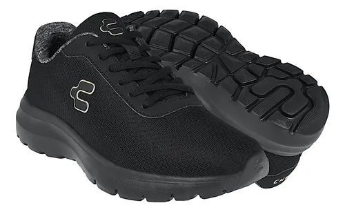 comprar Tenis Dama Charly 1043089004 Textil Negro