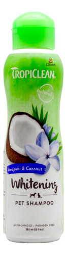 Tropiclean Shampoo Whitening Awapuhi & Coconut 355 Ml