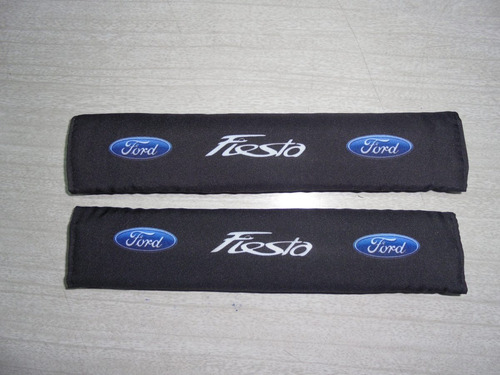 Forro Cinturon De Seguridad Ford Fiesta Negro Claro