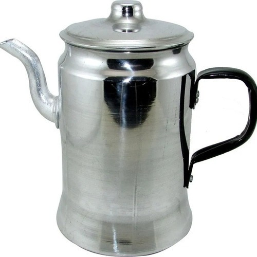 Cafetera De Aluminio Asa Charolada 1 1/2 Lts Almandoz 