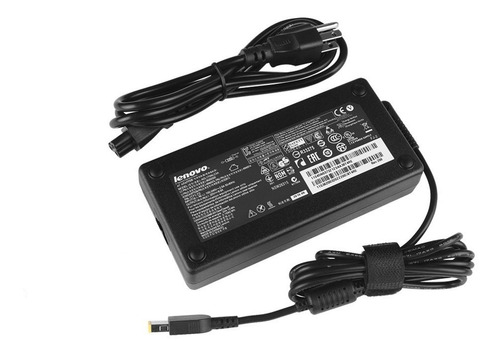 Imagen 2 de 3 de Cargador Original Lenovo 20v 8.5a Punta Rectangular Ctman