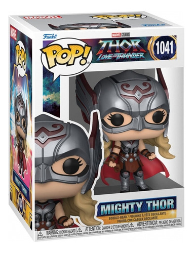 Funko 62422 Pop Marvel Thor Love And Thunder Mighty Thor