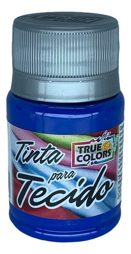 Tinta Para Tecido 37ml True Colors Cor Azul Royal