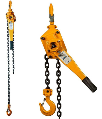 Talha Manual Com Alavanca 3 Ton Elevação 1,5m Tca 3000 Csm