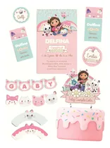 Comprar Kit Imprimible Gabby Casa De Muñecas Pdf Texto Editable
