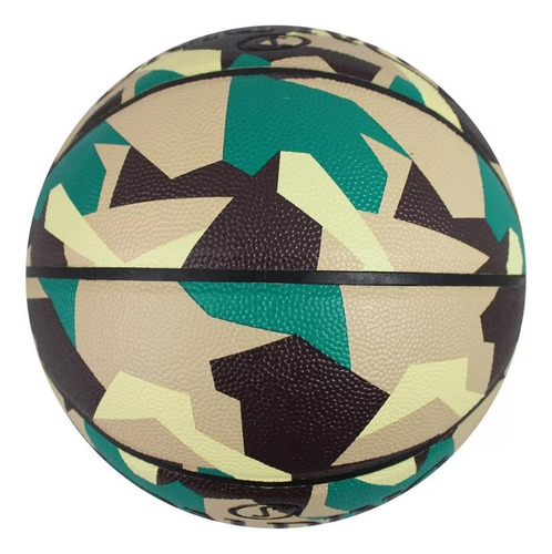 Balon Basquetball Spalding Commander Poly Hule Sz7 Color Verde