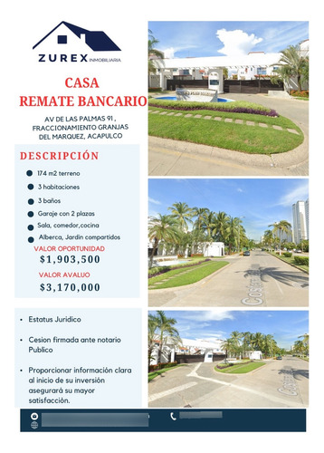 Oportunidad Casa En Venta En Acapulco