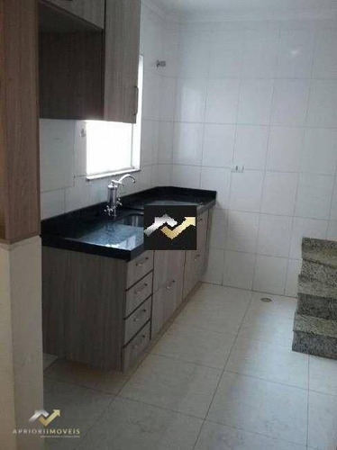 Imagem 12 de 27 de Cobertura Com 2 Dormitórios À Venda, 122 M² Por R$ 450.000 - Vila Homero Thon - Santo André/sp - Co1409