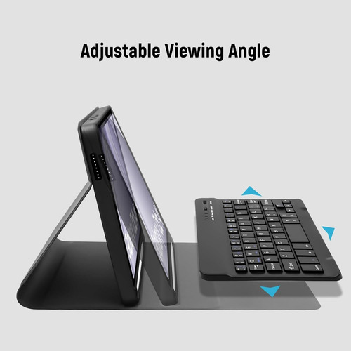 40 Kit Capa Imã Teclado Abnt2 Mouse Para Galaxy Tab A9 8.7