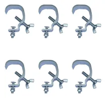 Comprar Clamp Soporte Abrazadera De Aluminio Para Iluminación 6 Pcs