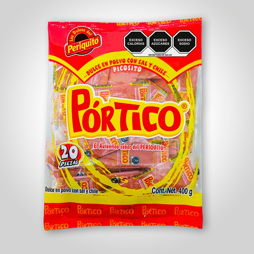 Polvo Pórtico Jumbo 20 Piezas (400 Grs.)