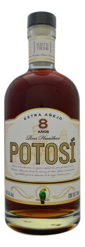 Caja De 6 Ron Potosi Extra Añejo 750 Ml