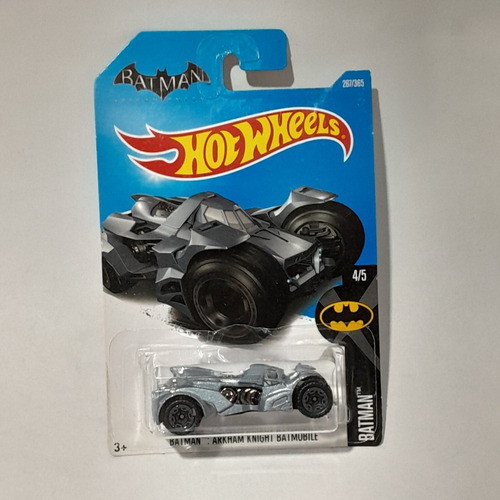 Batimóvil Batmobile Arkham Asylum Hot Wheels Hybridium Macht