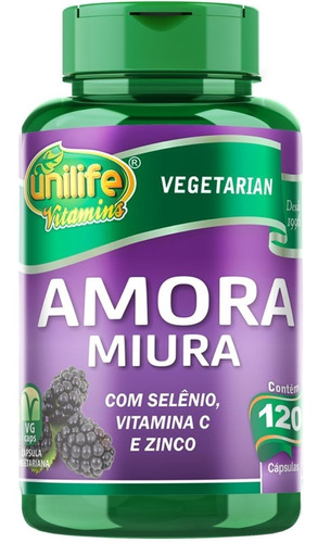 Amora Miura Unilife 120 Cápsulas + Brinde