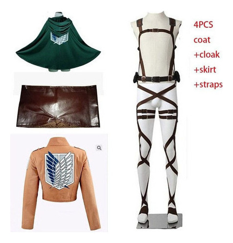 Shingeki Anime Attack On Titan Sin Cosplay Kyojin