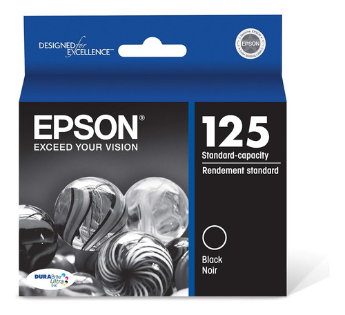 Cartucho Negro Epson 125 Durabrite Ultra Ink P/ Stylus