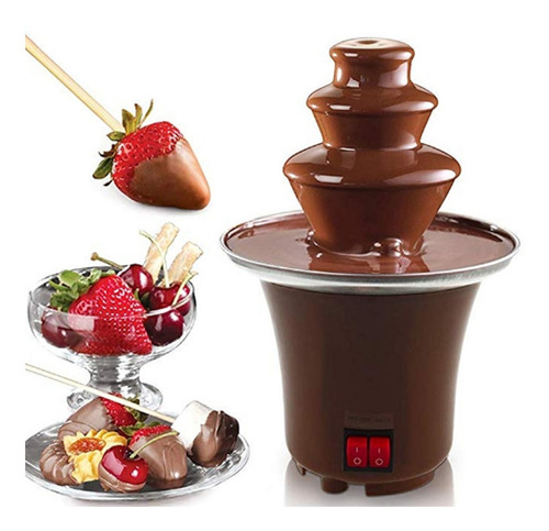 Mini Cascada Chocolate Maquina Cascada Para Chocolate Fuente