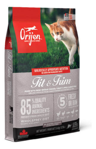 Orijen Fit And Trim Gato 5,4 Kg